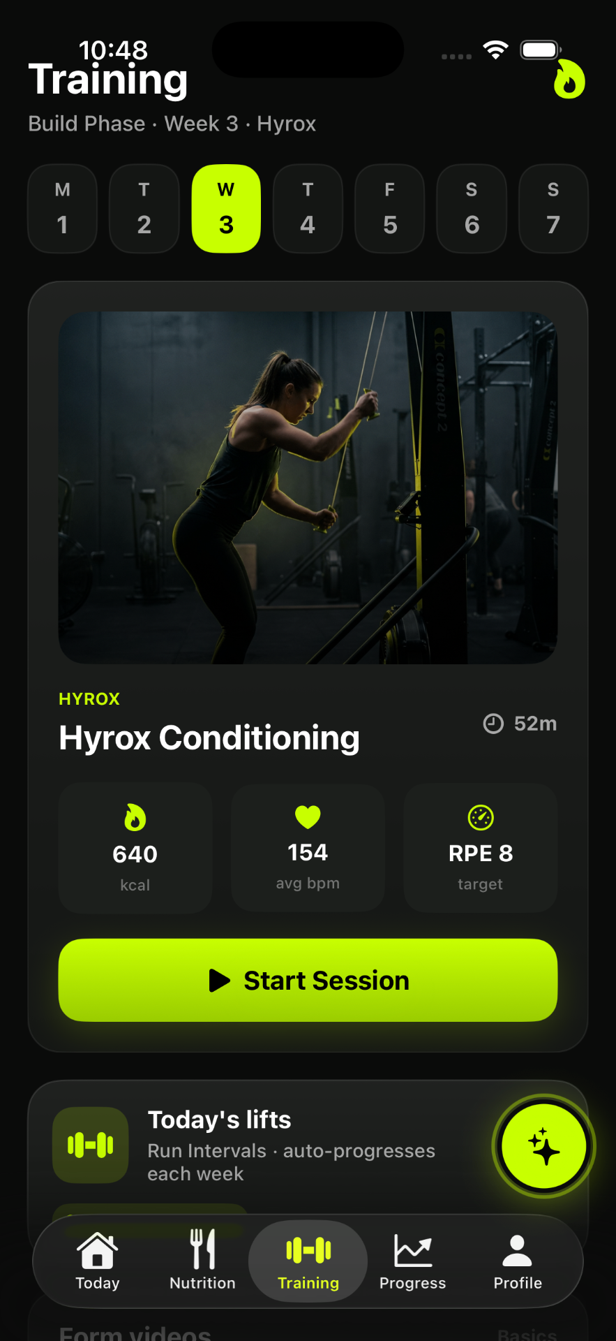 Training plans